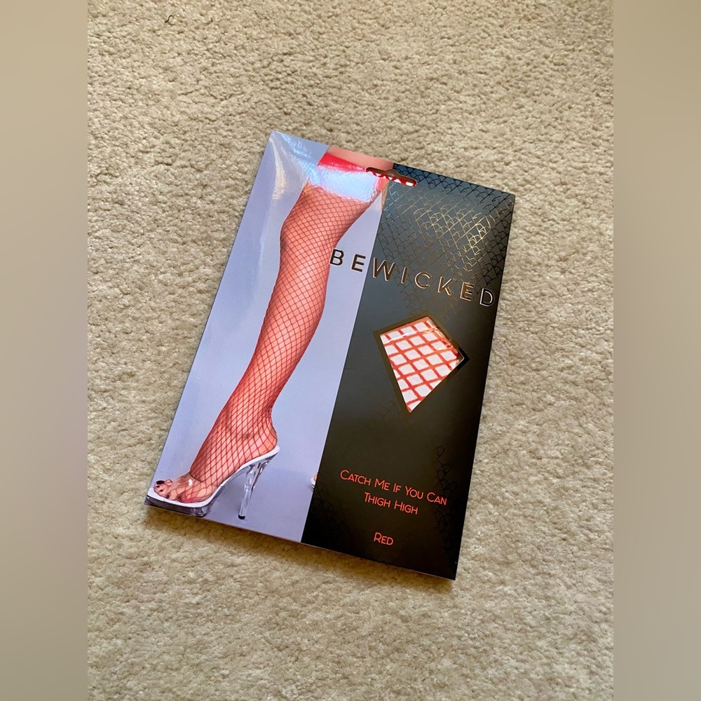 Unopened Catch Me If You Can Fishnet Stockings